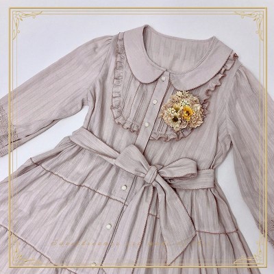 Sweet Dreamer Nunnally Vintage Frilled Edging One Piece(Limited)